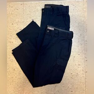 511 Tactical Series Men’s 74371 Cargo Ripstop Navy Blue Pants Size 38 Lot Of 2